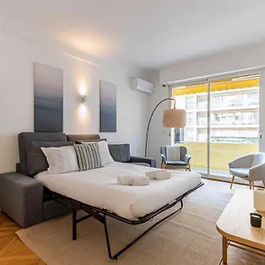 Renovated 80m2 6p 2br - Palm Beach Cannes